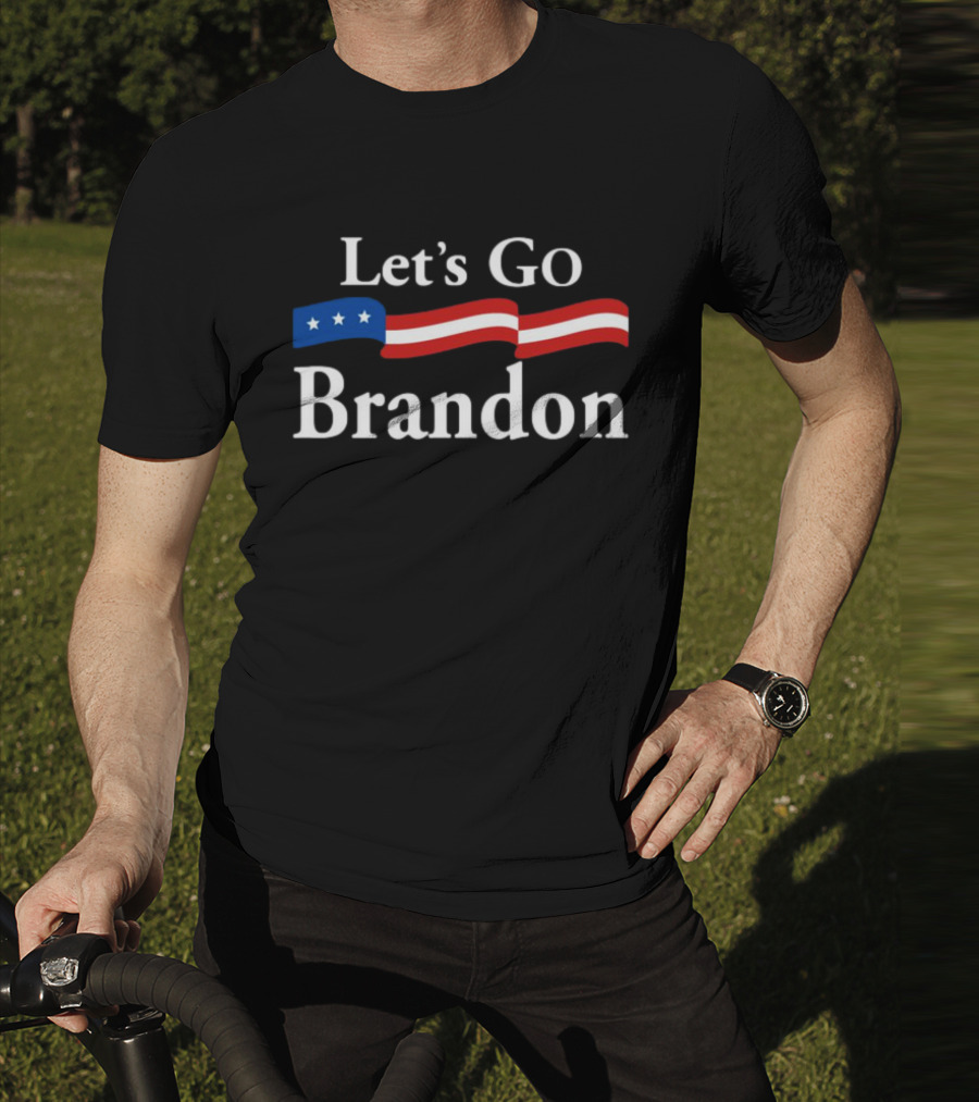 Let's Go Brandon American Flag T-Shirt