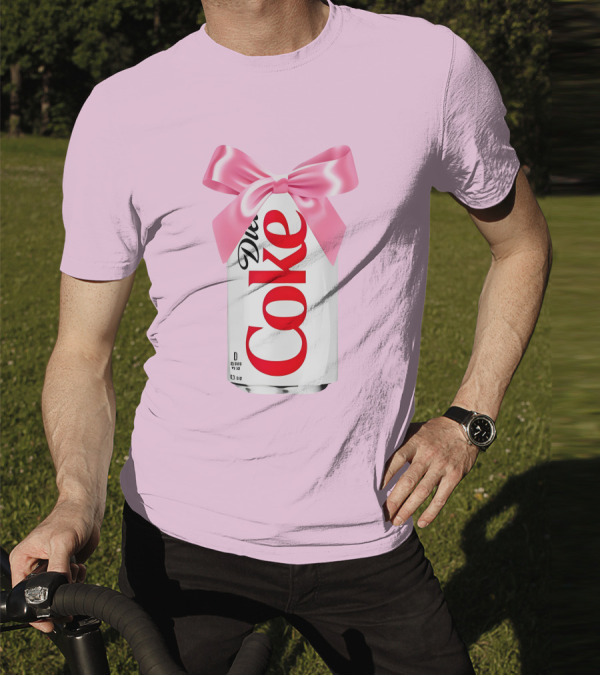 Pink Bow Diet Coke Can T-Shirt