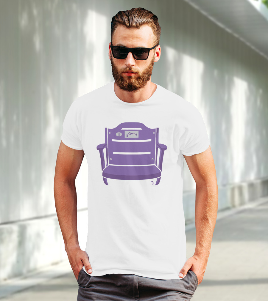 Grima Purple Stadium Throne Seat 12 T-Shirt