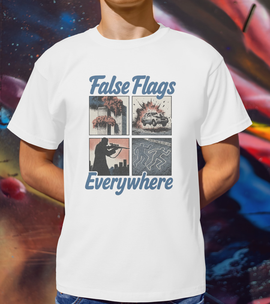 Jake Shields False Flags Everywhere T-Shirt