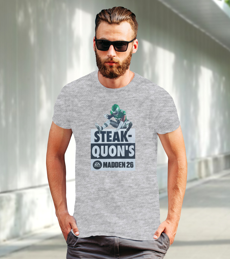 Saquon Barkley Steak Quon’s EA Sports Madden 26 Philadelphia Eagles T-Shirt
