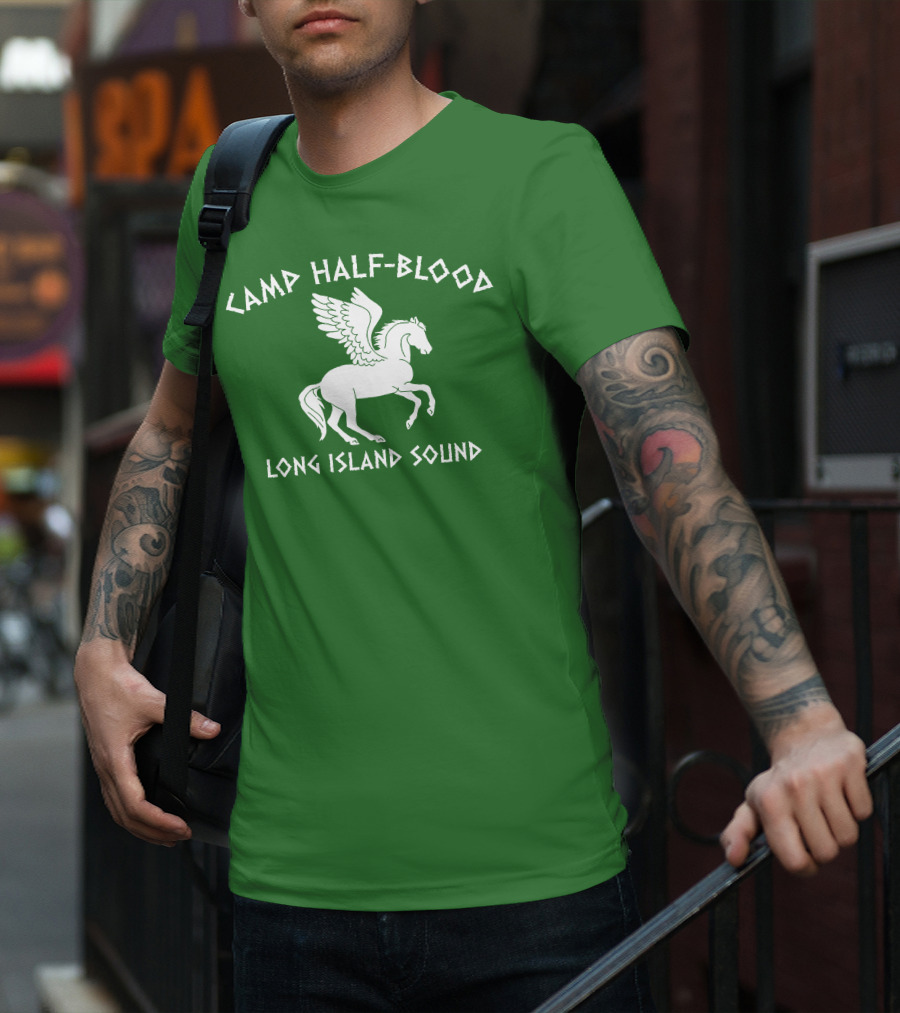 Camp Half Blood Pegasus Long Island Sound T-Shirt