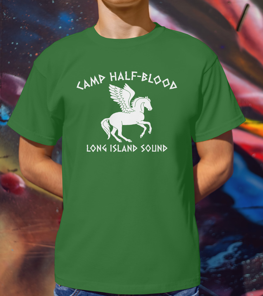 Camp Half Blood Pegasus Long Island Sound T-Shirt