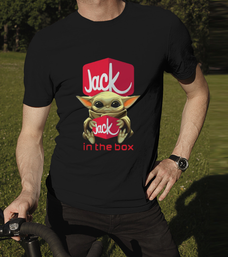 Baby Yoda Embrace Jack In The Box T-Shirt