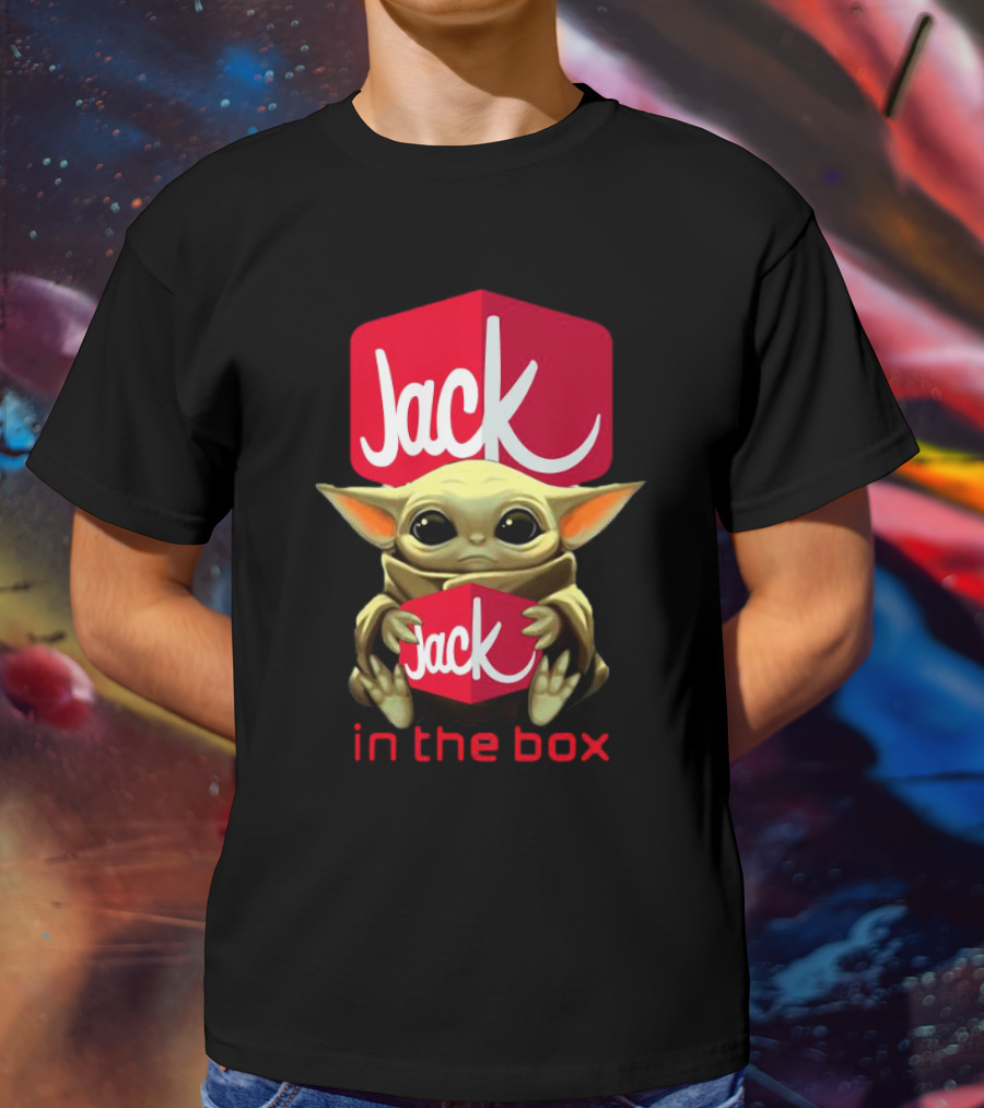 Baby Yoda Embrace Jack In The Box T-Shirt