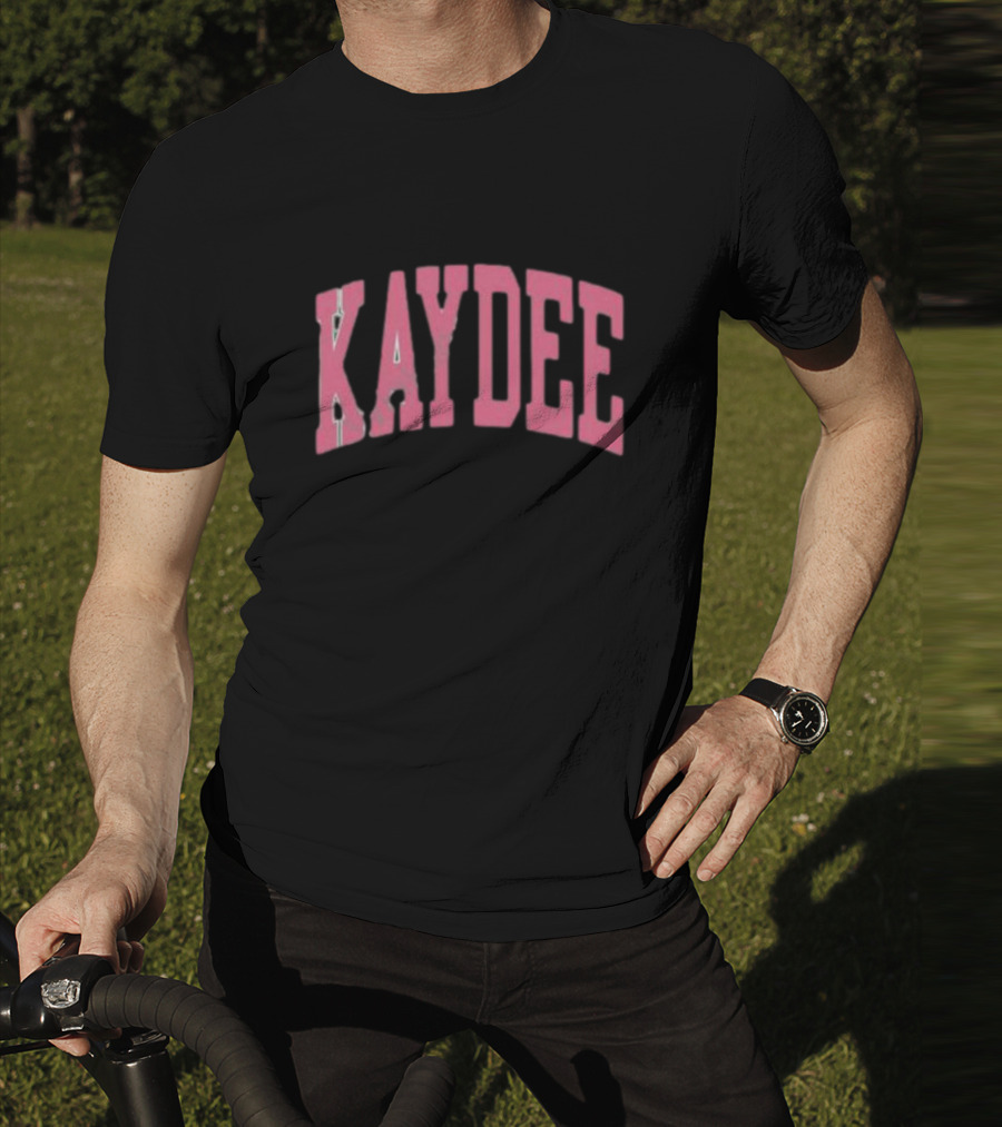 Kappa Delta Kaydee Pink Arched Text T-Shirt