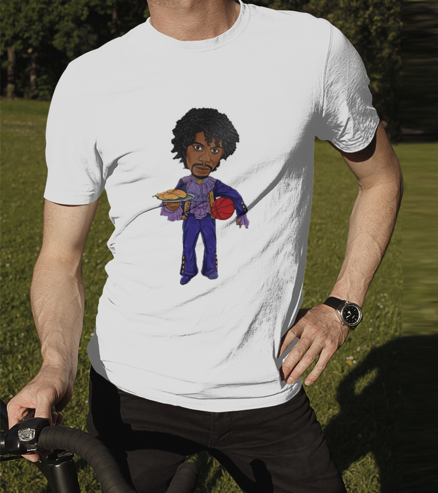 Dave Chappelle Prince Basketball Pancakes T-Shirt