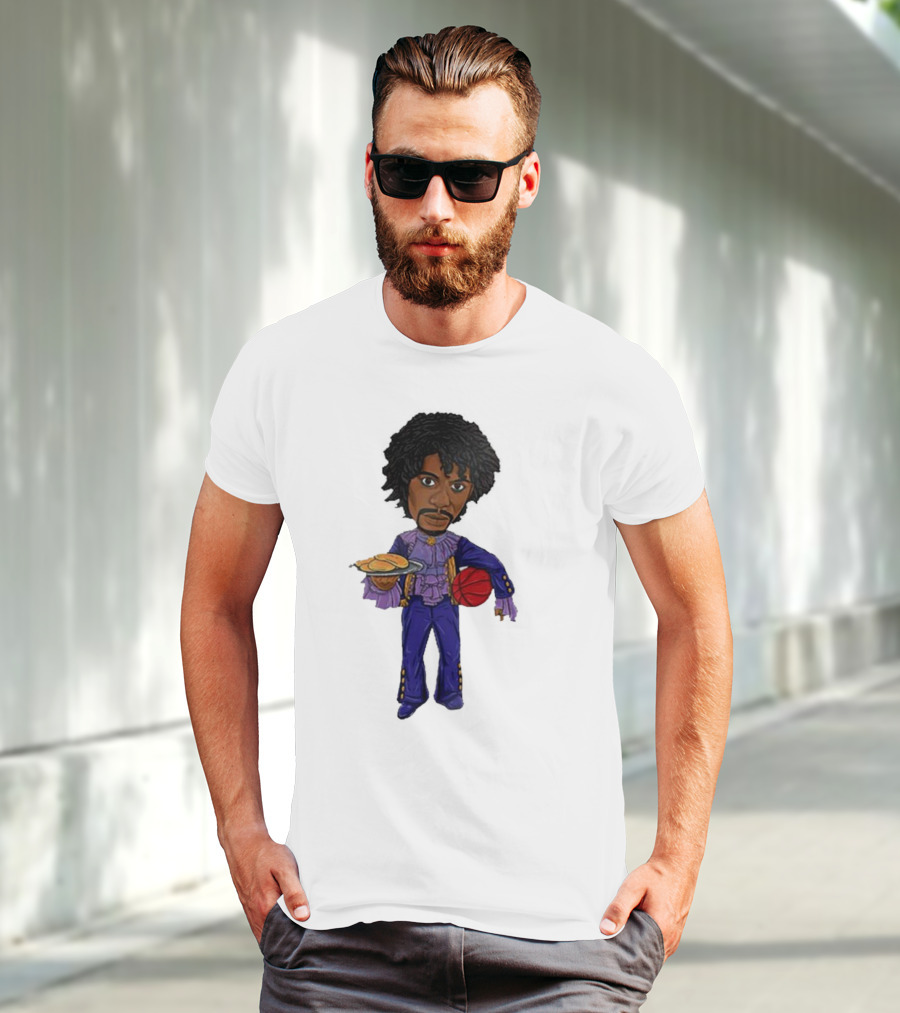 Dave Chappelle Prince Basketball Pancakes T-Shirt