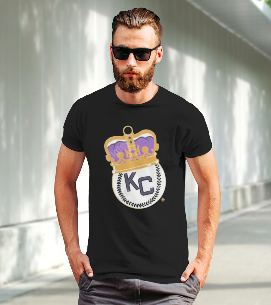Kansas City Monarchs KC Crown Baseball T-Shirt