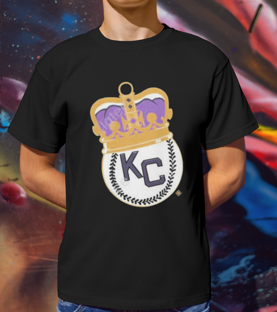Kansas City Monarchs KC Crown Baseball T-Shirt