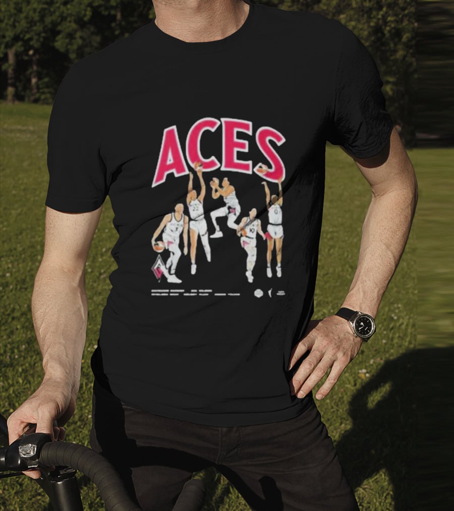 ACEs Basketball Team Players Action T-Shirt