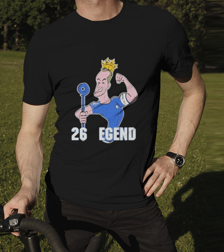 Londons First John Terry 26 Legend Captain Crown T-Shirt