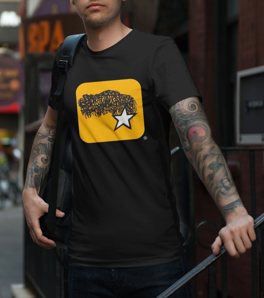 Boggstar Scribble Hair Star T-Shirt