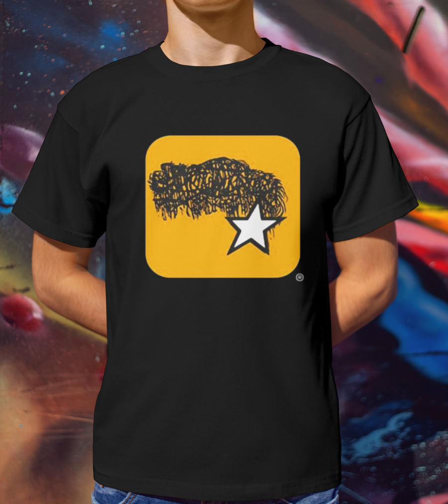 Boggstar Scribble Hair Star T-Shirt