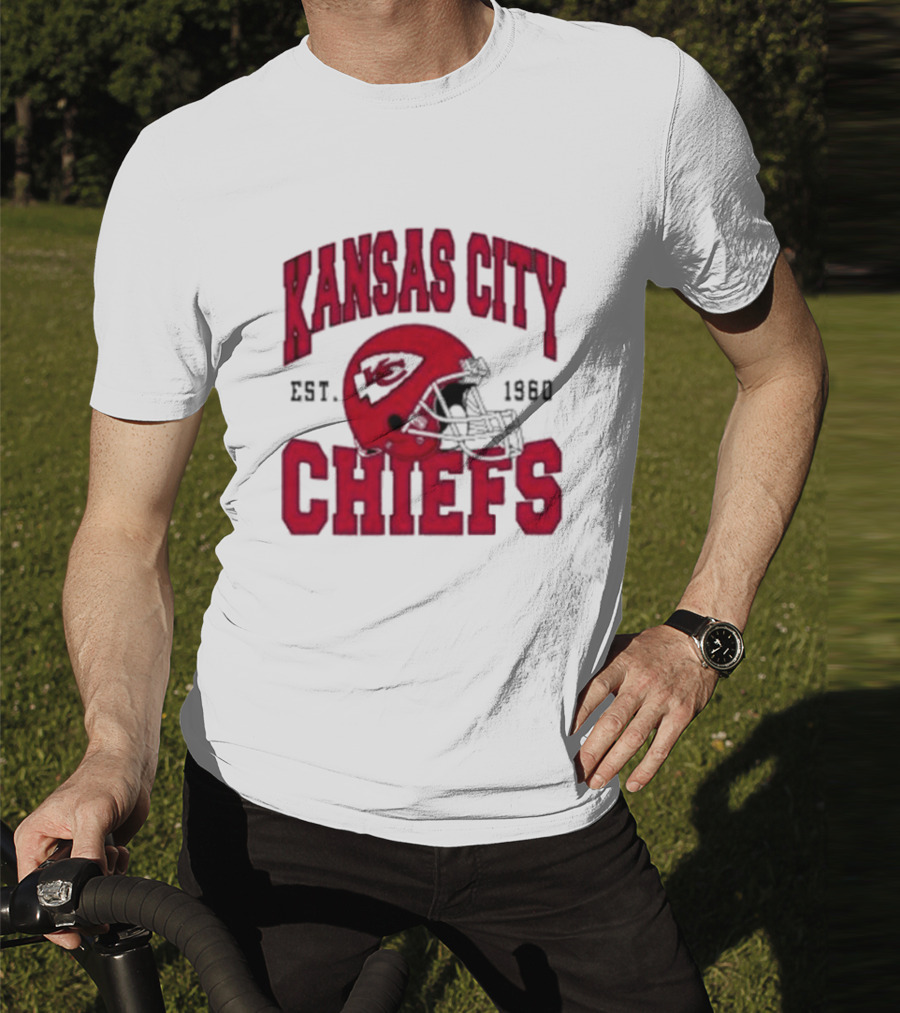 Kansas City Chiefs Est 1960 Helmet Chiefs Football T-Shirt