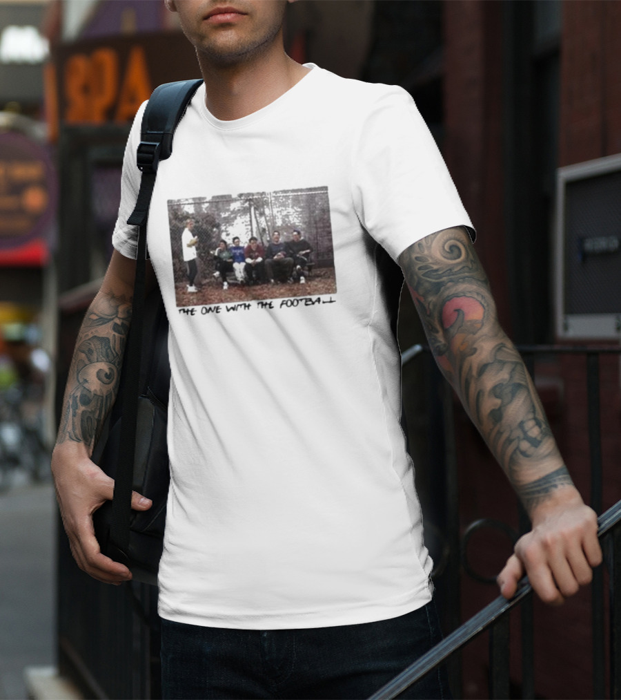 Vintage Friends Thanksgiving The One With The Football Scene T-Shirt
