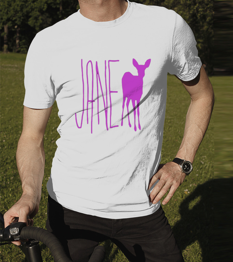 Forbidden Planet Jane Doe Pink Deer T-Shirt
