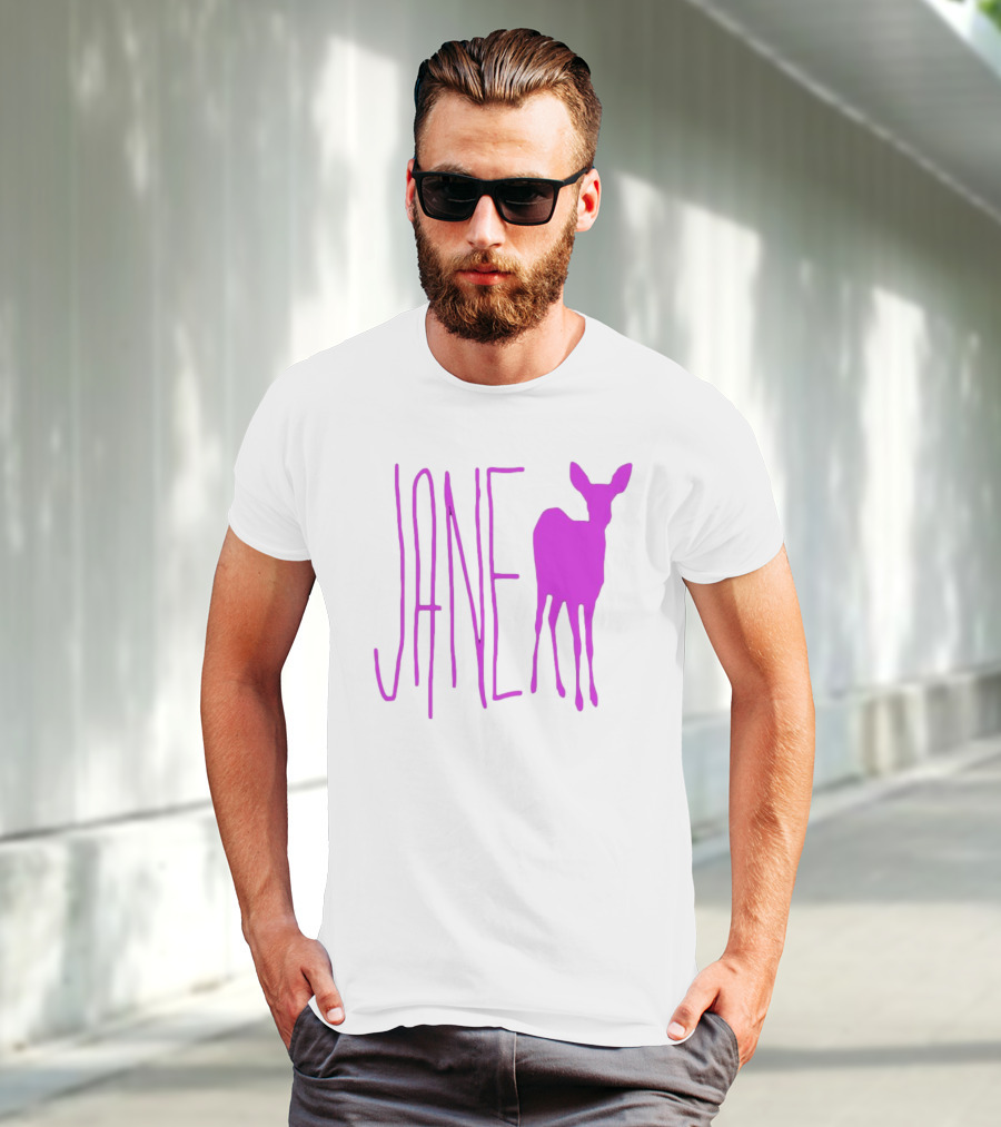 Forbidden Planet Jane Doe Pink Deer T-Shirt