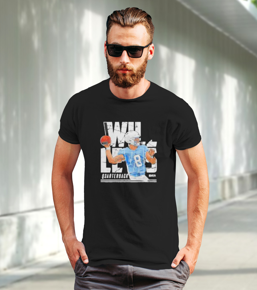 Will Levis Quarterback Number 8 Tennessee Titans T-Shirt