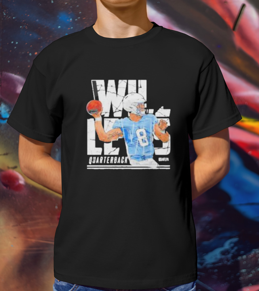 Will Levis Quarterback Number 8 Tennessee Titans T-Shirt