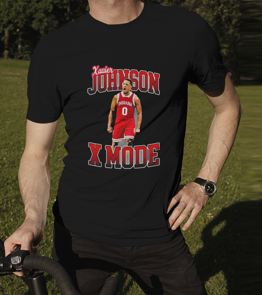 Xavier Johnson X-Mode Indiana Basketball Player T-Shirt