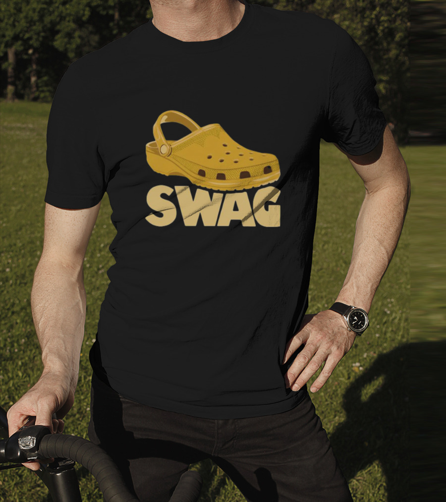 Croc Swag Yellow Clogs T-Shirt