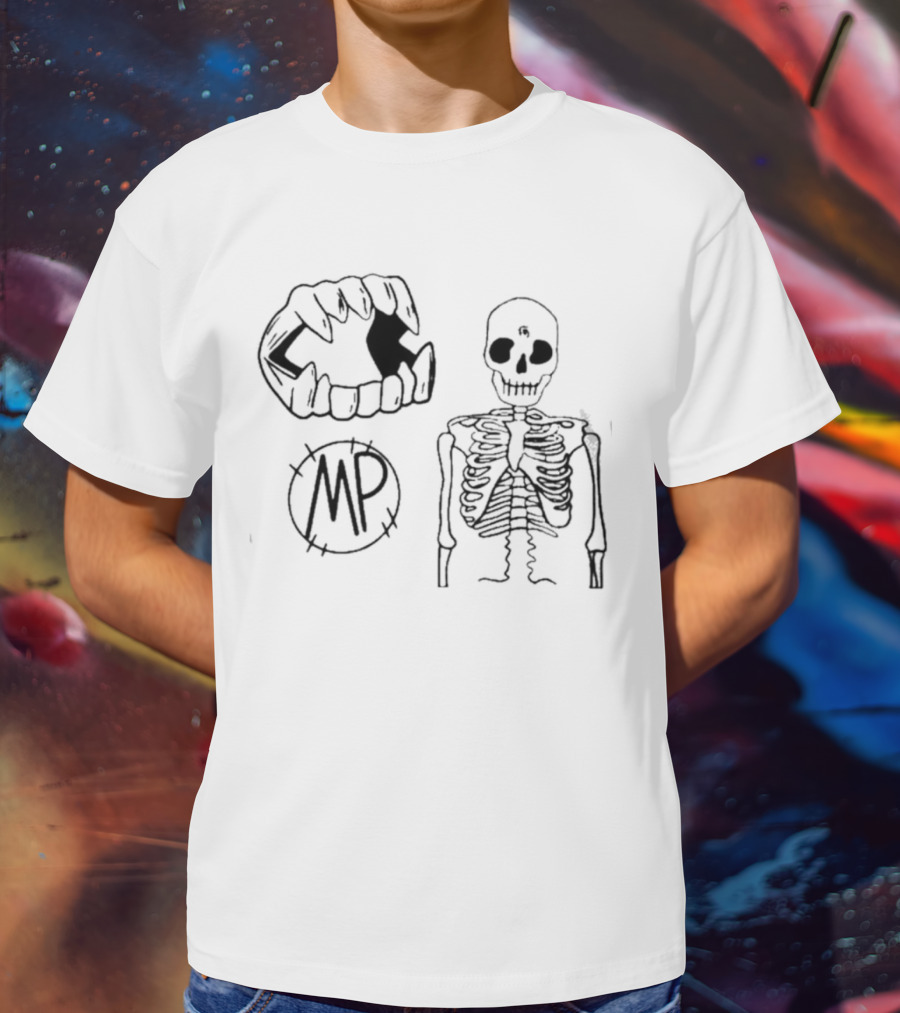 MP Skeleton And Fangs Magnolia Park Merchandise T-Shirt