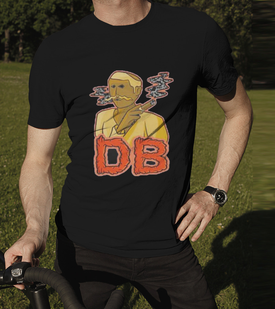 DB Character With Cigarette And Smoke T-Shirt