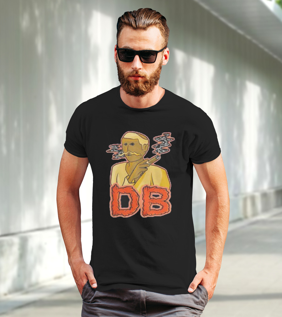 DB Character With Cigarette And Smoke T-Shirt