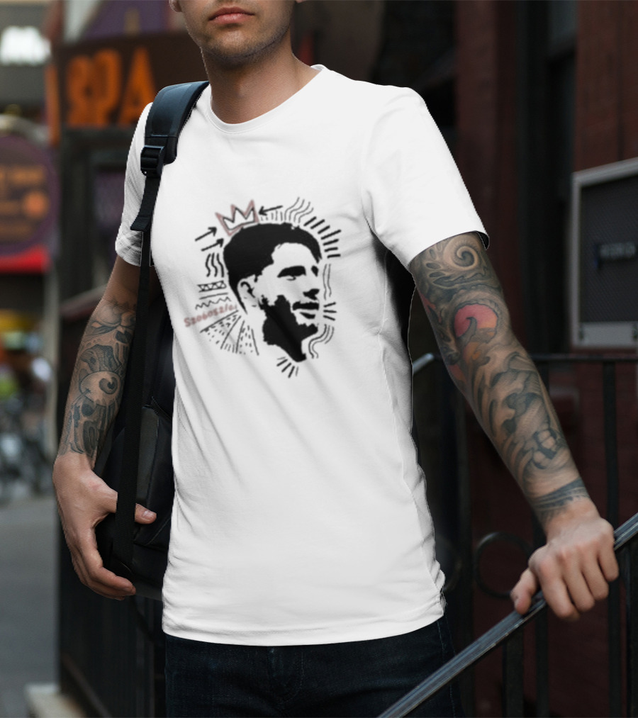 Dominik Szoboszlai Crown Graphic With Red Accents T-Shirt