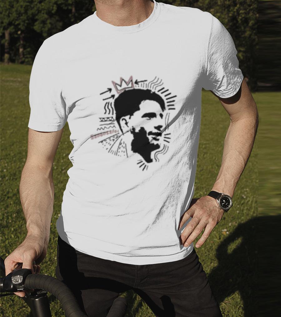 Dominik Szoboszlai Crown Graphic With Red Accents T-Shirt