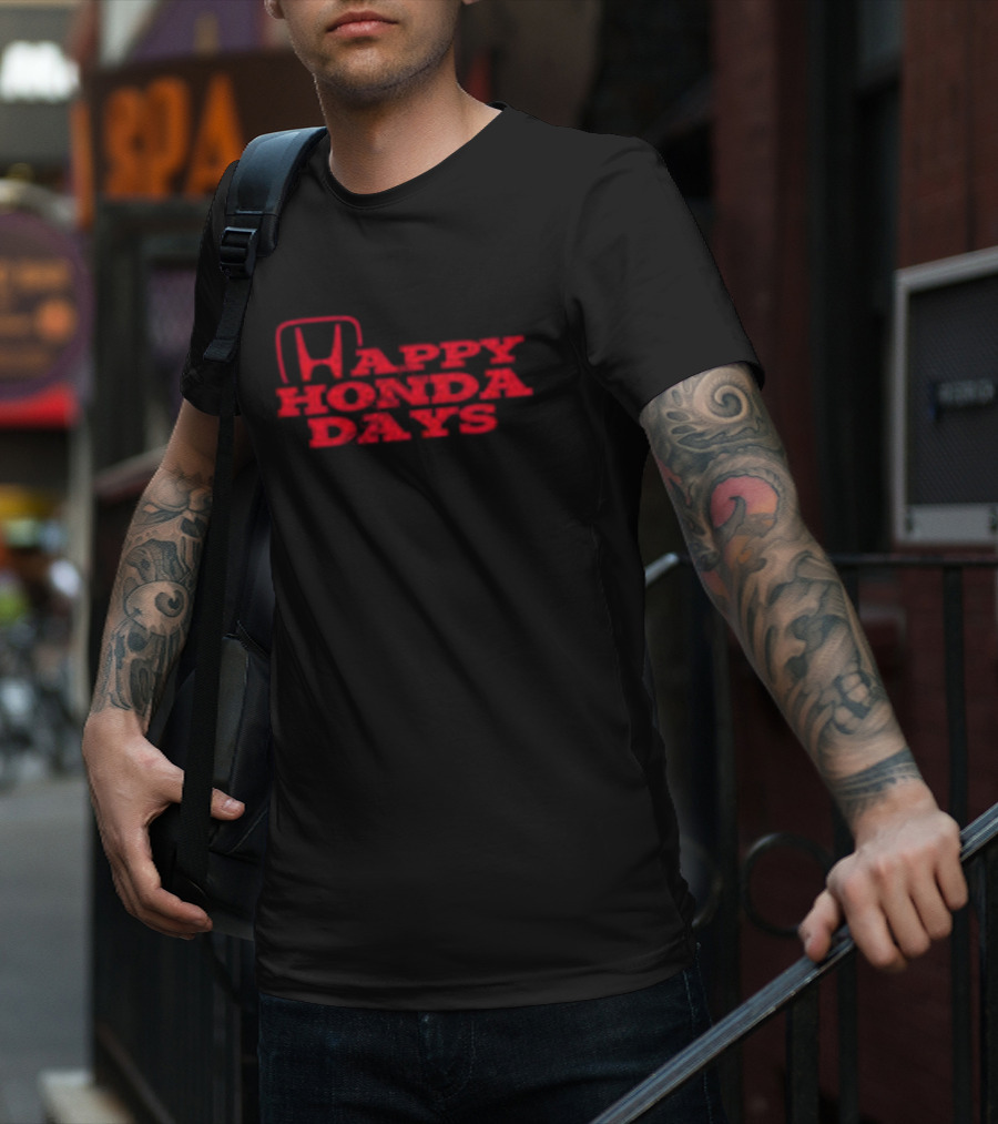 Happy Honda Days Stranger Things T-Shirt