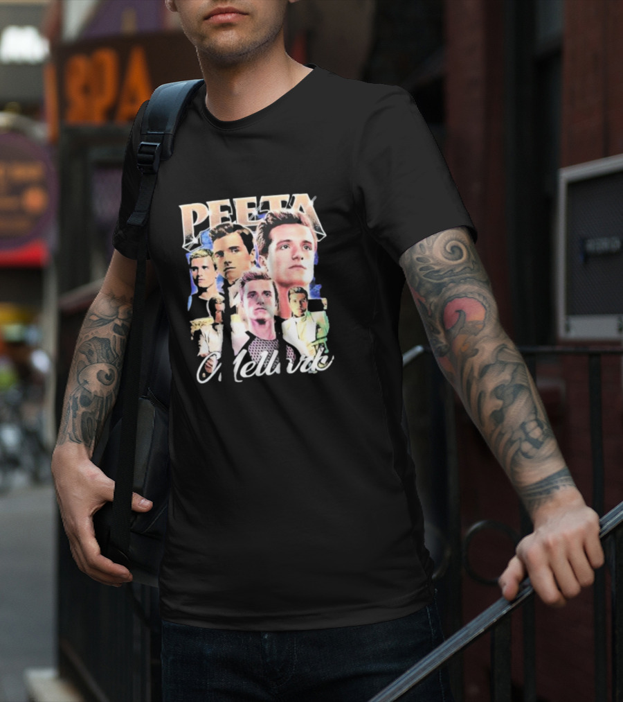 Peeta Mellark Multiple Faces Montage T-Shirt