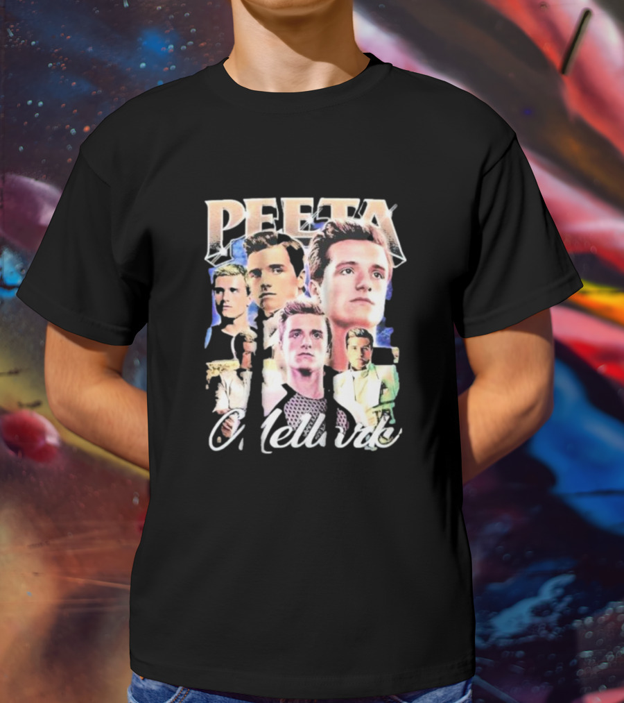 Peeta Mellark Multiple Faces Montage T-Shirt