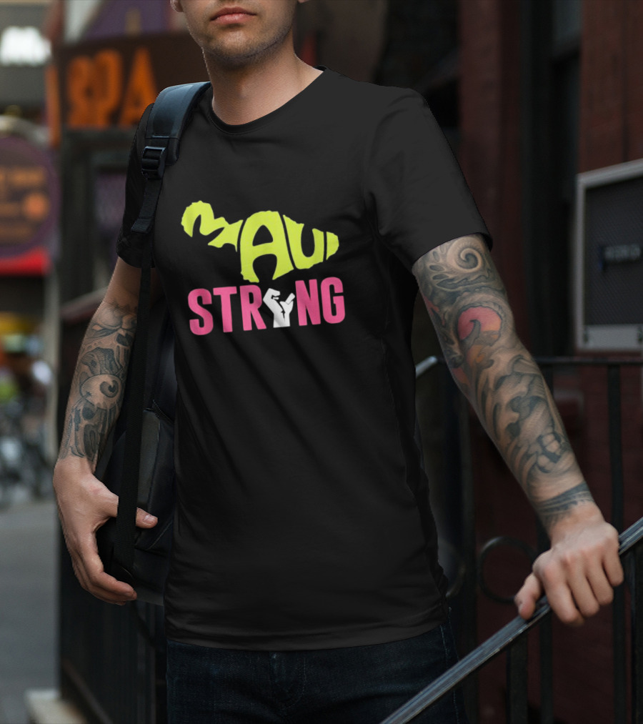 Maui Strong Hawaii Beach Connection T-Shirt