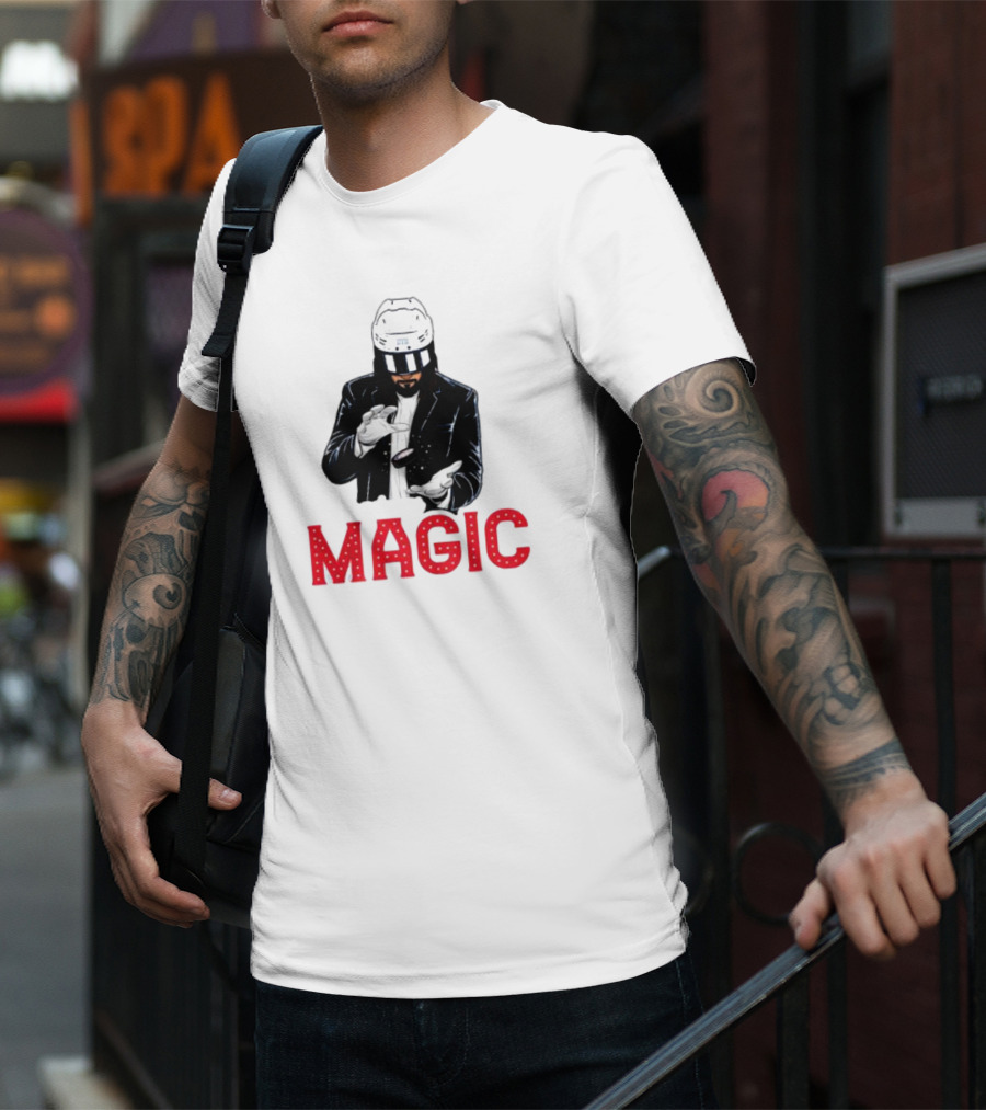 New York Rangers Broadway Magic Hockey Illusion T-Shirt