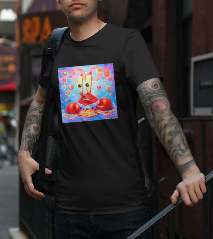 Tool Band Mr. Krabs Psychedelic Fusion T-Shirt