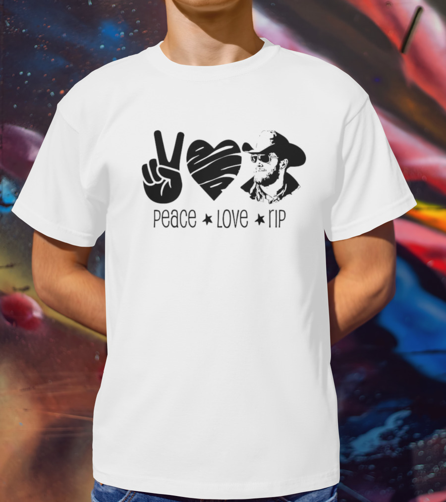 Peace Love Rip Cowboy T-Shirt