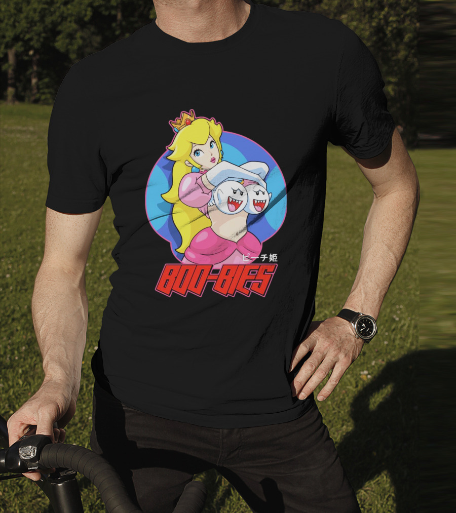 Princess Peach Boo-Bies ピーチ姫 T-Shirt