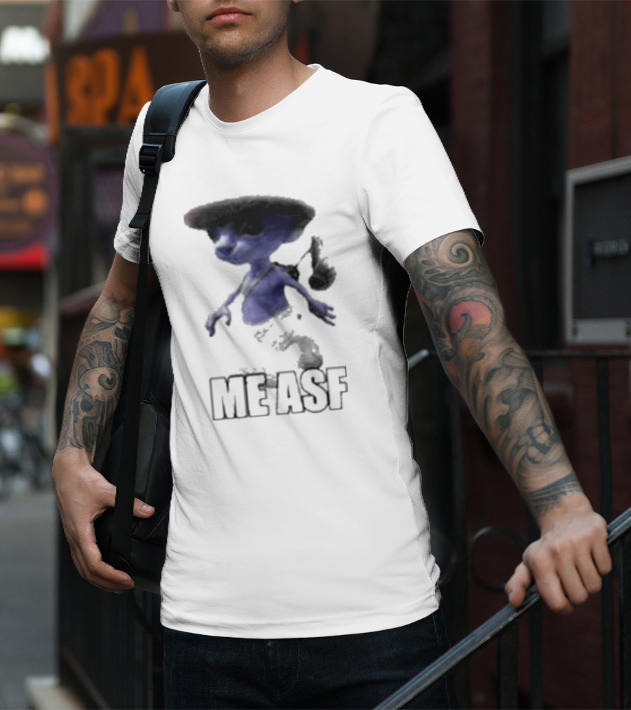 Cat Smurf Me Asf T-Shirt