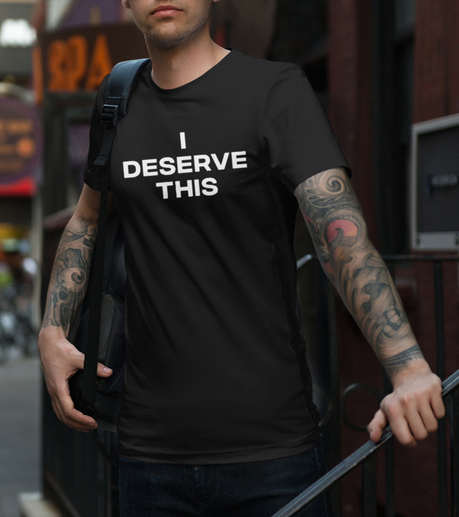 Dr Pepper I Deserve This Merch T-Shirt