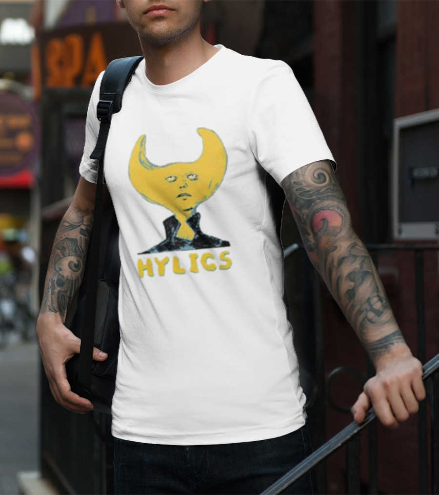 HYLICS Wayne Character Graphic Yellow Head T-Shirt