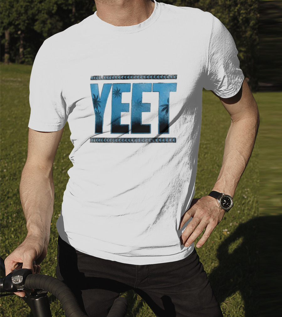 Yeet Jey Uso Tropical Print T-Shirt