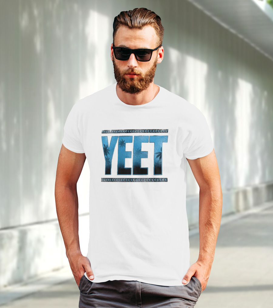 Yeet Jey Uso Tropical Print T-Shirt