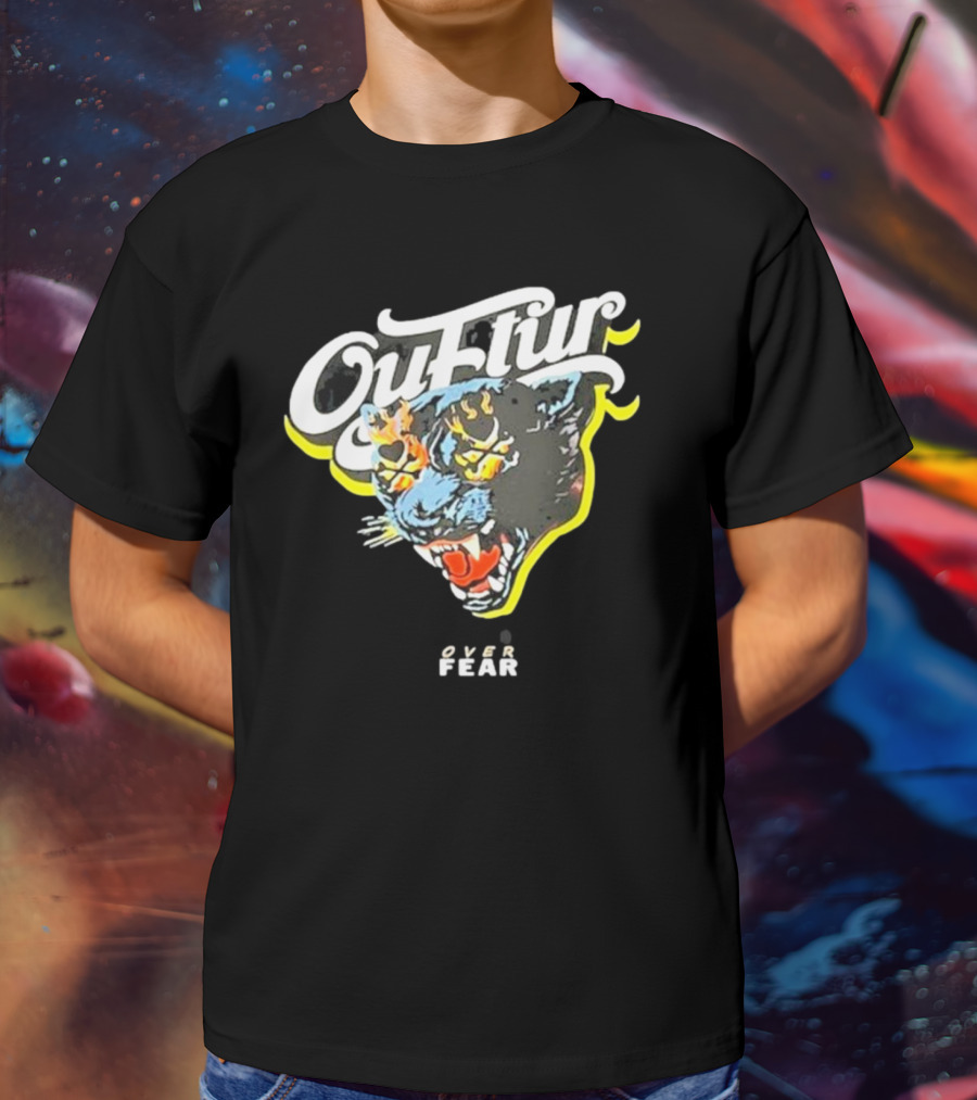 Ouftur Panther Over Fear T-Shirt