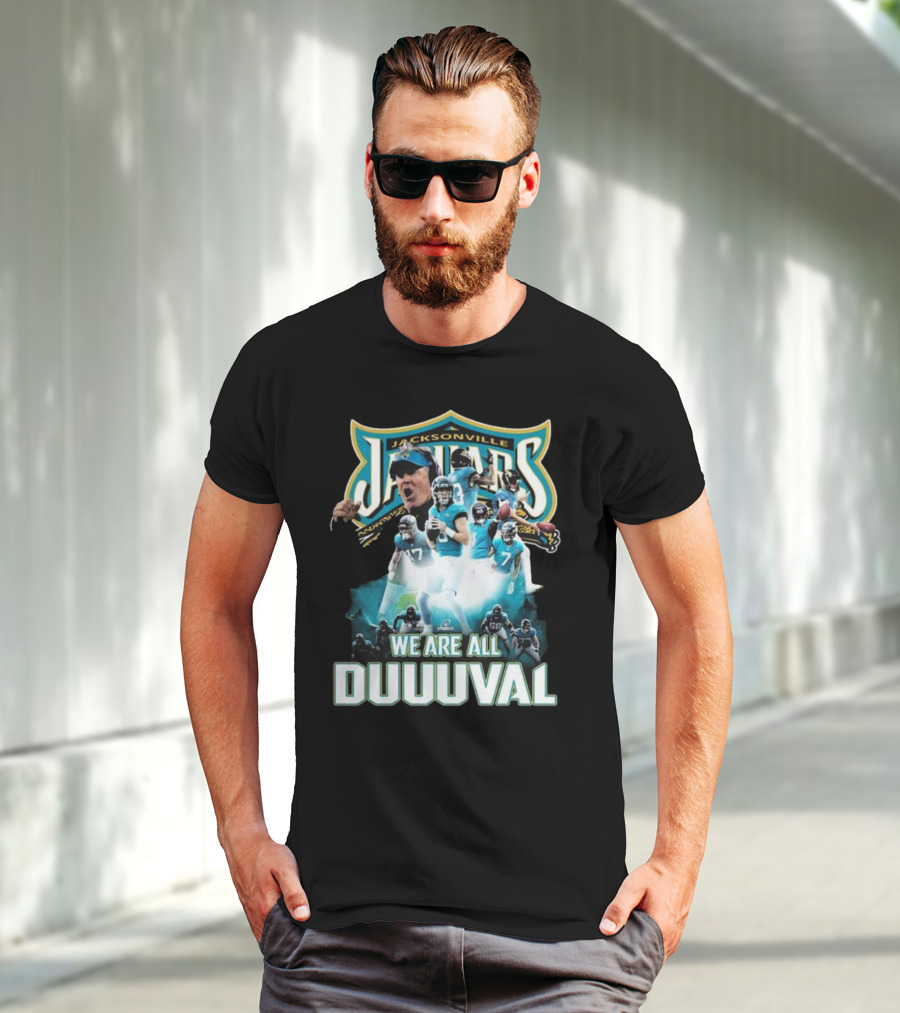 Jacksonville Jaguars Players We Are All Duuuval Victory T-Shirt