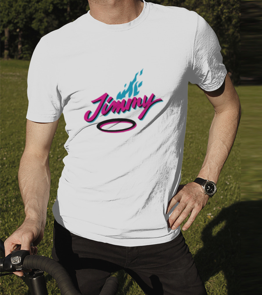 Jimmy Heat Retro Flame T-Shirt