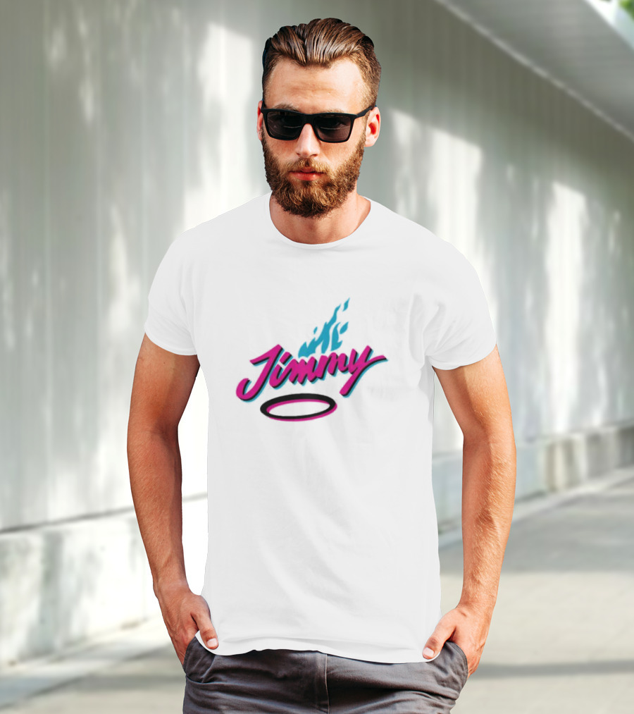 Jimmy Heat Retro Flame T-Shirt