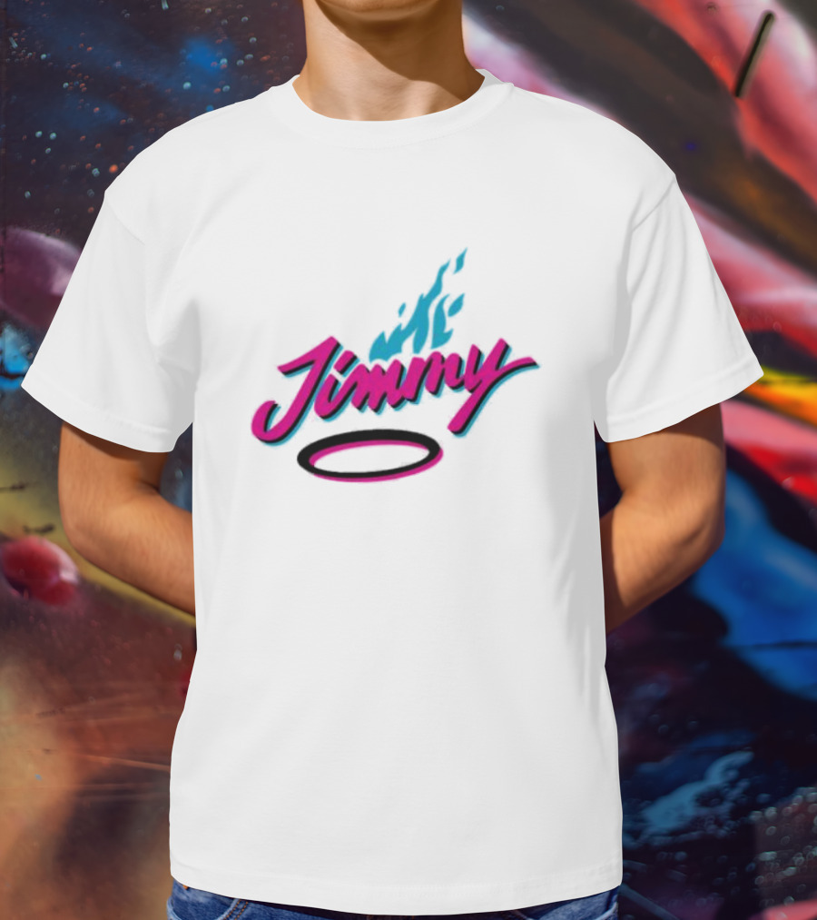 Jimmy Heat Retro Flame T-Shirt
