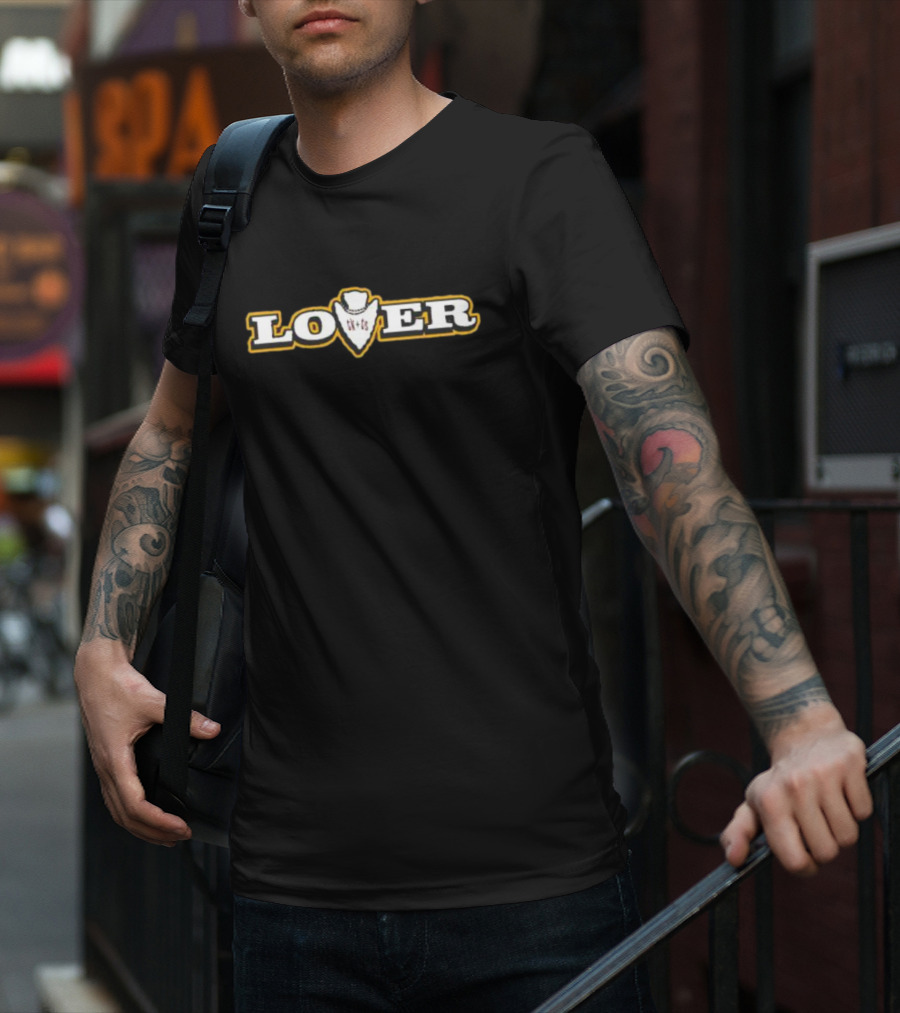 LOVER TK+TS Cowboy Hat Heart T-Shirt